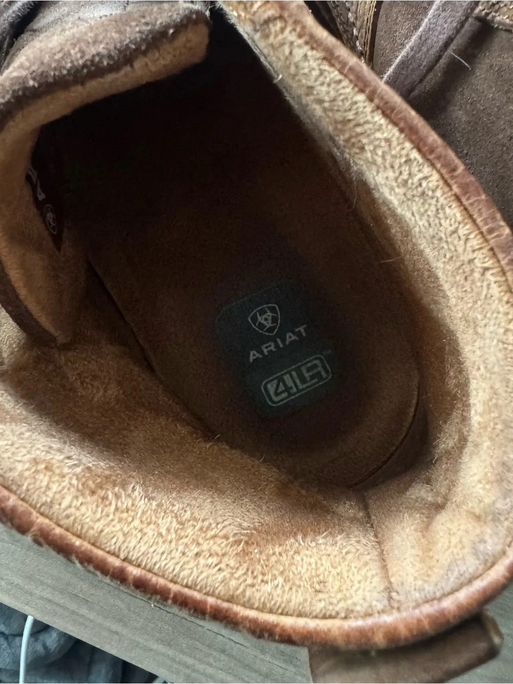 Ariat Brown Leather Boots, Size 12D